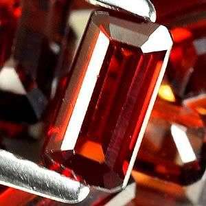 AAA 4.81Ct.*(10pcs) Top Red Octagon Cut Garnet Gemstone LOT - SHIPPED FROM WITHIN SOUTH AFRICA
