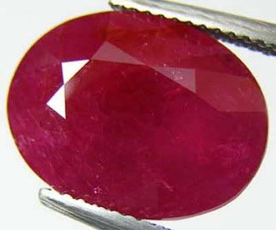 3.67 - BLOOD RED RUBY - HEAT ONLY - NO FRACTURE FILLING! - SHIPPED FROM WITHIN SA!!