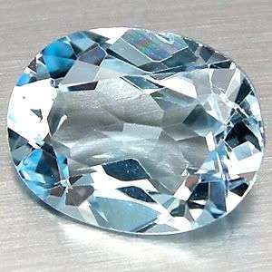 2.60ct.World Classic Sky Blue Natural Topaz Best Colour!! - 100% Money back guarantee!!