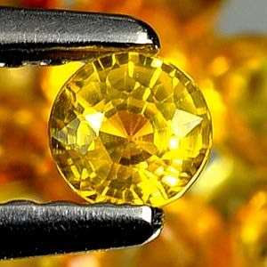 AAA 3.07 Cts.**15 Pcs** Glowing Natural Yellow Songea Sapphire LOT! - Money Back Guarantee!