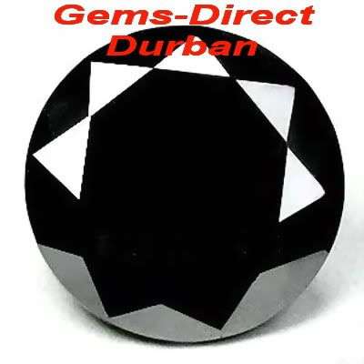 1.32 CT - BRILLIANT CUT - 100% NATURAL BLACK DIAMOND - SHIPPED FROM WITHIN SA!!