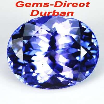AAA - 1.76CT - OVAL CUT - VIOLET/BLUE D-BLOCK TANZANITE - SHIPPED FROM WITHIN SA!!