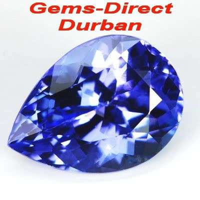 AAA - 1.77CT - PEAR CUT - VIOLET/BLUE D-BLOCK TANZANITE - SHIPPED FROM WITHIN SA!!