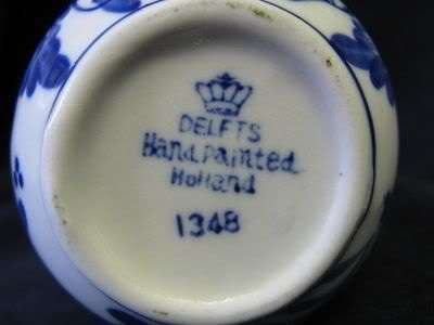 Delft mini vase
