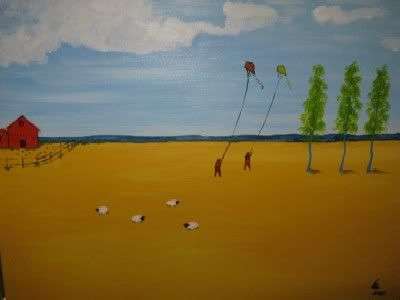 Pieter van der Westhuizen style painting