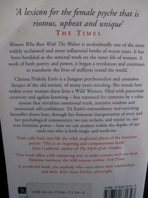 Women Who Run With The Wolves,Clarissa Pinkola Estes,Estes