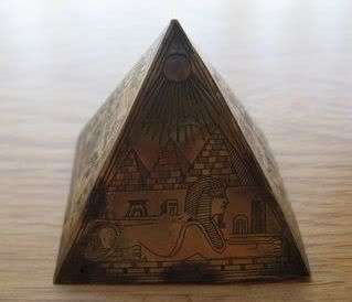brass,brass collectible,Egypt,pyramid,pyramids