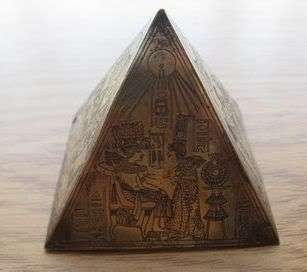 brass,brass collectible,Egypt,pyramid,pyramids