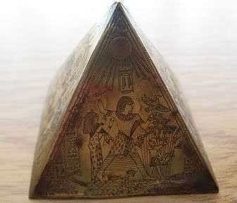 brass,brass collectible,Egypt,pyramid,pyramids