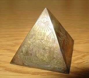 brass,brass collectible,Egypt,pyramid,pyramids