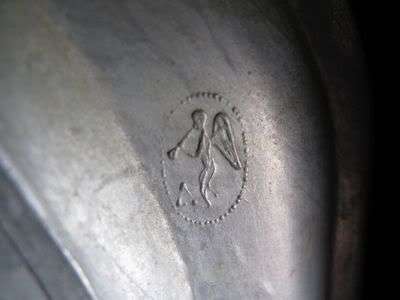 Antique Pewter Wall plate