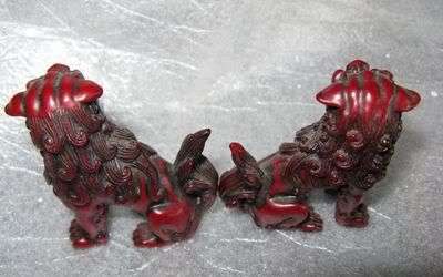 Oriental collectibles Foo dogs