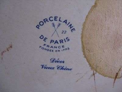 Porcelaine De Paris,porcelain pan