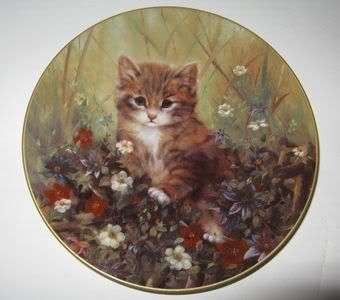 German porcealain,cat collectible,limited edition porcelain,Wolfgang Kaiser,Bradex