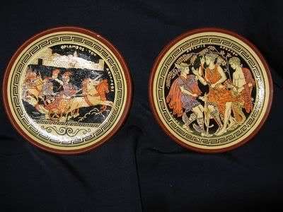 Greek Mythology decorative plates