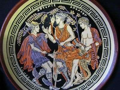 Greek Mythology dec plate