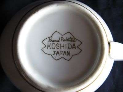 Koshida hand painted porcela