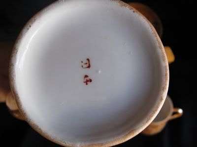 vintage porcelain,hand painted porcelain,teaset,Japanese porcelain,teapot