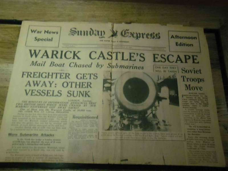 Daily Express News Paper 10 September 1939 10 Days into Polish Invasion