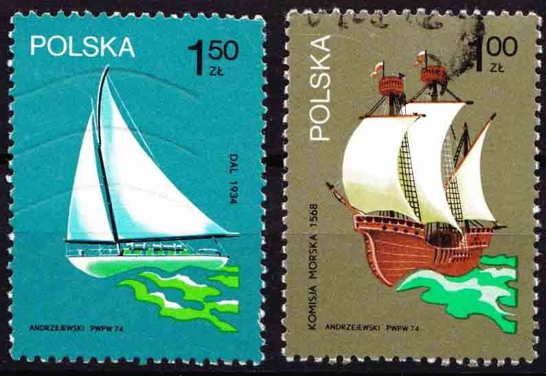 Poland - 1974 - Sailing Ships