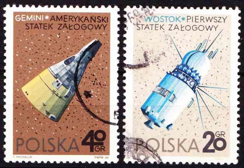 Poland - 1966 - Spacecraft