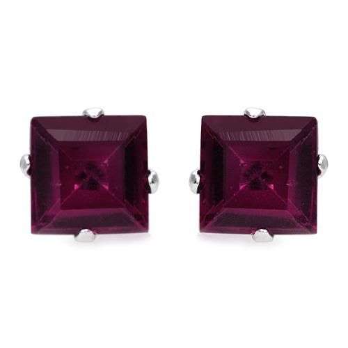 Nice Stud Earrings Beautifully Crafted in White Gold