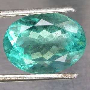 4.80CT. DAZZLING TOP NATURAL PARAIBA BLUE FLUORITE OVAL