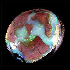 5.37CT.RARE! MULTI IRIDESCENCE RIDGE BOULDER AUS OPAL