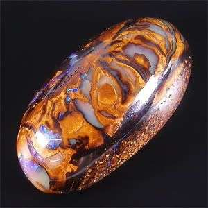 8.42CT.RARE MULTI COLOR RAINBOW AUSTRALIA BOULDER OPAL