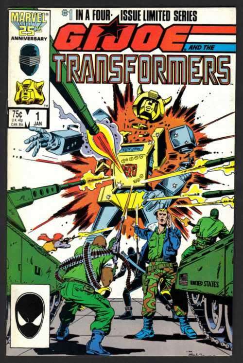 GI Joe and the Transformers (1987) #1 VF - Marvel