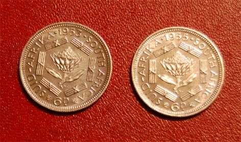 *** 1955 and 1953 Proof 6d ***
