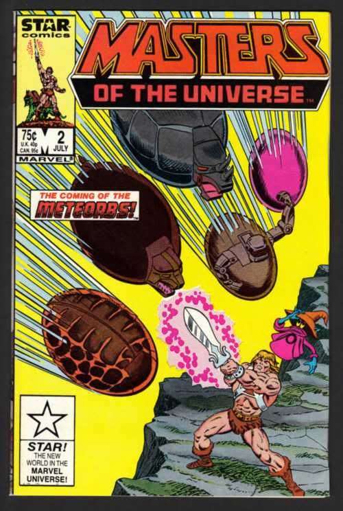 MOTU / He-Man (1986 2nd Series Marvel/Star Comics) 2 NM - Marvel