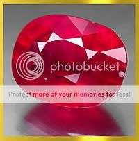 PERFECT SIZE **3.62Ct.**(1 Piece)**100% Natural Oval Cut Blood Red Ruby Gemstone  - NO RESERVE!
