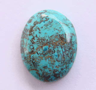 5.63Ct. DELIGHTFUL Natural Oval Turquoise Cabochon Gemstone - EXCELLENT FOR JEWELLERY