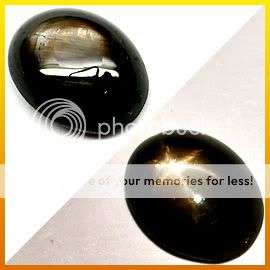 STAR SAPPHIRE ** 3.40Cts** Perfect  Natural Golden Black 6 Ray Star Sapphire - See All my new items!