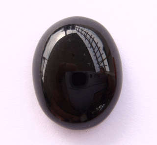10.59Ct Dazzling AAA Oval Black Onyx Cabochon Cut Gemstone - EXCELLENT FOR JEWELRY