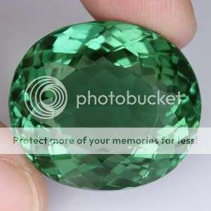 ATTRACTIVE 37.90CT. TOP RICH GREEN OVAL CUT AMETHYST GEMSTONE - Exact Photos!