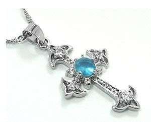Beautiful CZ and 18kgp CROSS necklace *FREE SHIPPING*