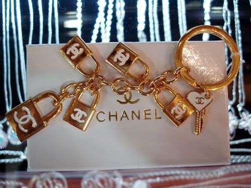 Chanel handbag charm