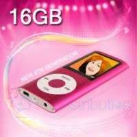 NEW 16GB 4th Gen 1.8" MP3 MP4 Media FM USB Player M4p16