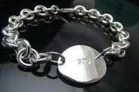 925 STERLING SILVER TAG BRACELET