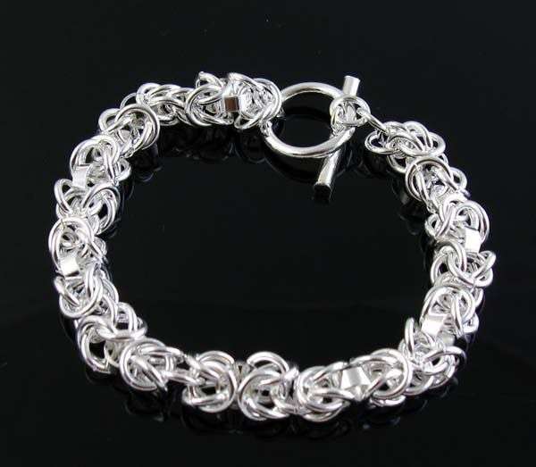Stunning Lobster Clasp 925 STERLING SILVER Bracelet