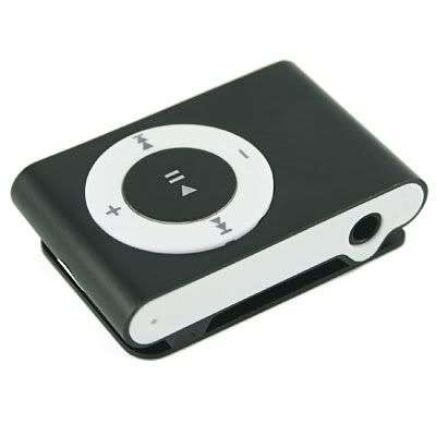 New 2GB MP3 MP4 Player Mini Clip Metal Case