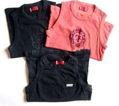 Three Casual Levi's Vests