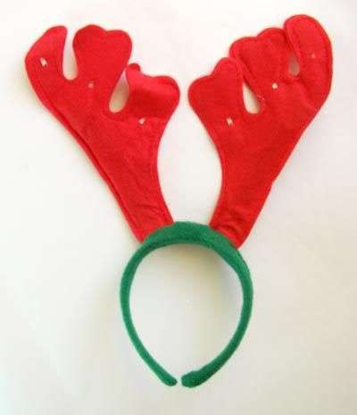 Great For Christmas! Musical Reindeer Horns With Flashing Lights!!