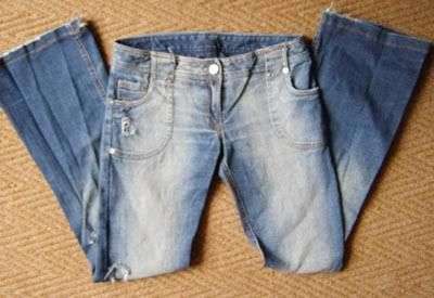 Stunning ripped YDE jeans