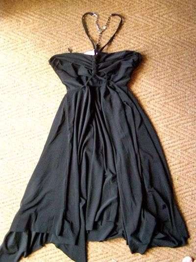Stunning Black Cocktail dress with diamante detail
