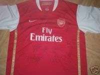 Arsenal XL Shirt signed by 22