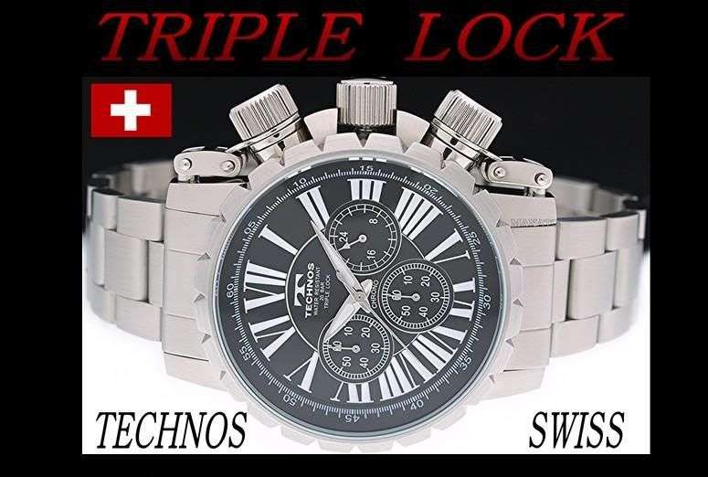 Technos XXL Triple Lock Chronograph - exclusiv -