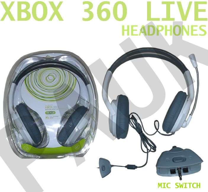 XBOX 360 LIVE HEADSET WITH MIC